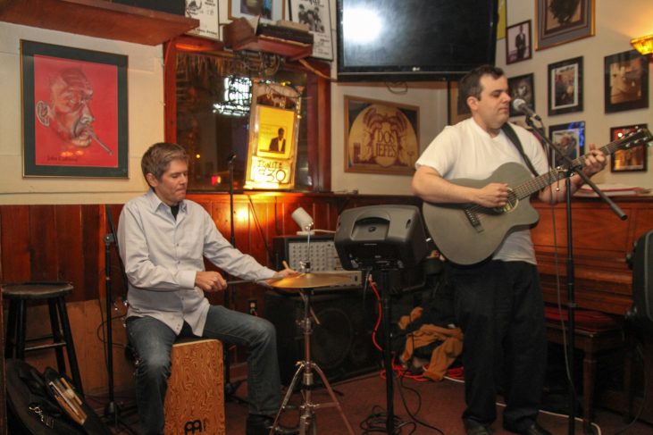 Cale Pellick and Burke Ingraffia at Dos Jefes, New Orleans